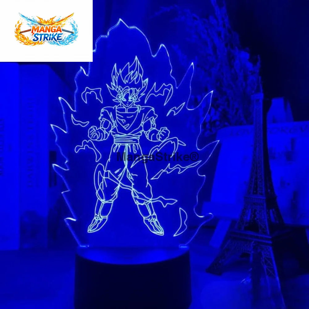 Lampe Dragon Ball Z - LED Son Goku SSJ2 - Son Goku SSJ2