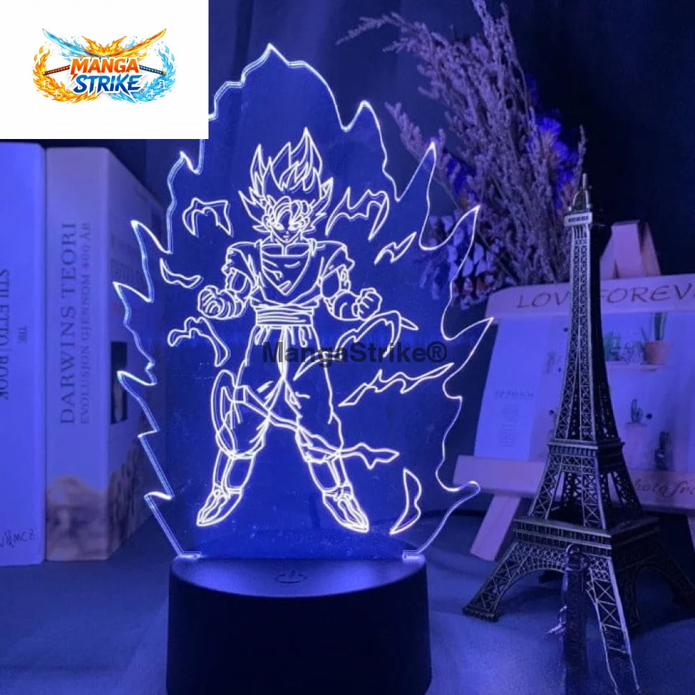 Lampe Dragon Ball Z - LED Son Goku SSJ2 - Son Goku SSJ2