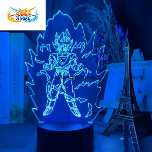 Lampe Dragon Ball Z - LED Son Goku SSJ2 - Son Goku SSJ2