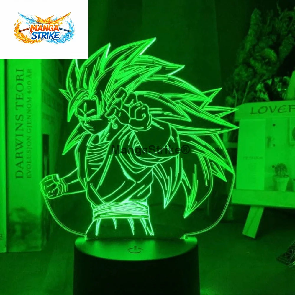 Lampe Dragon Ball Z - LED Son Goku SSJ3 - Son Goku SSJ3