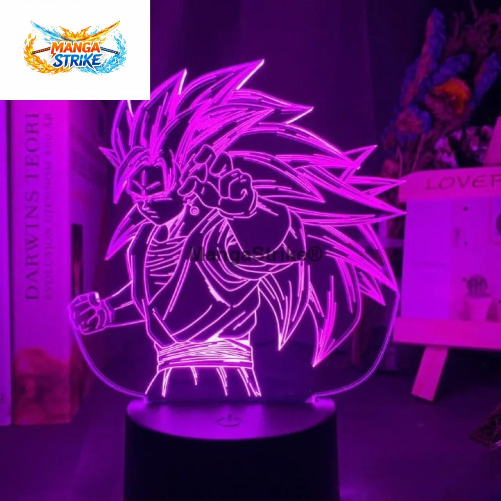 Lampe Dragon Ball Z - LED Son Goku SSJ3 - Son Goku SSJ3