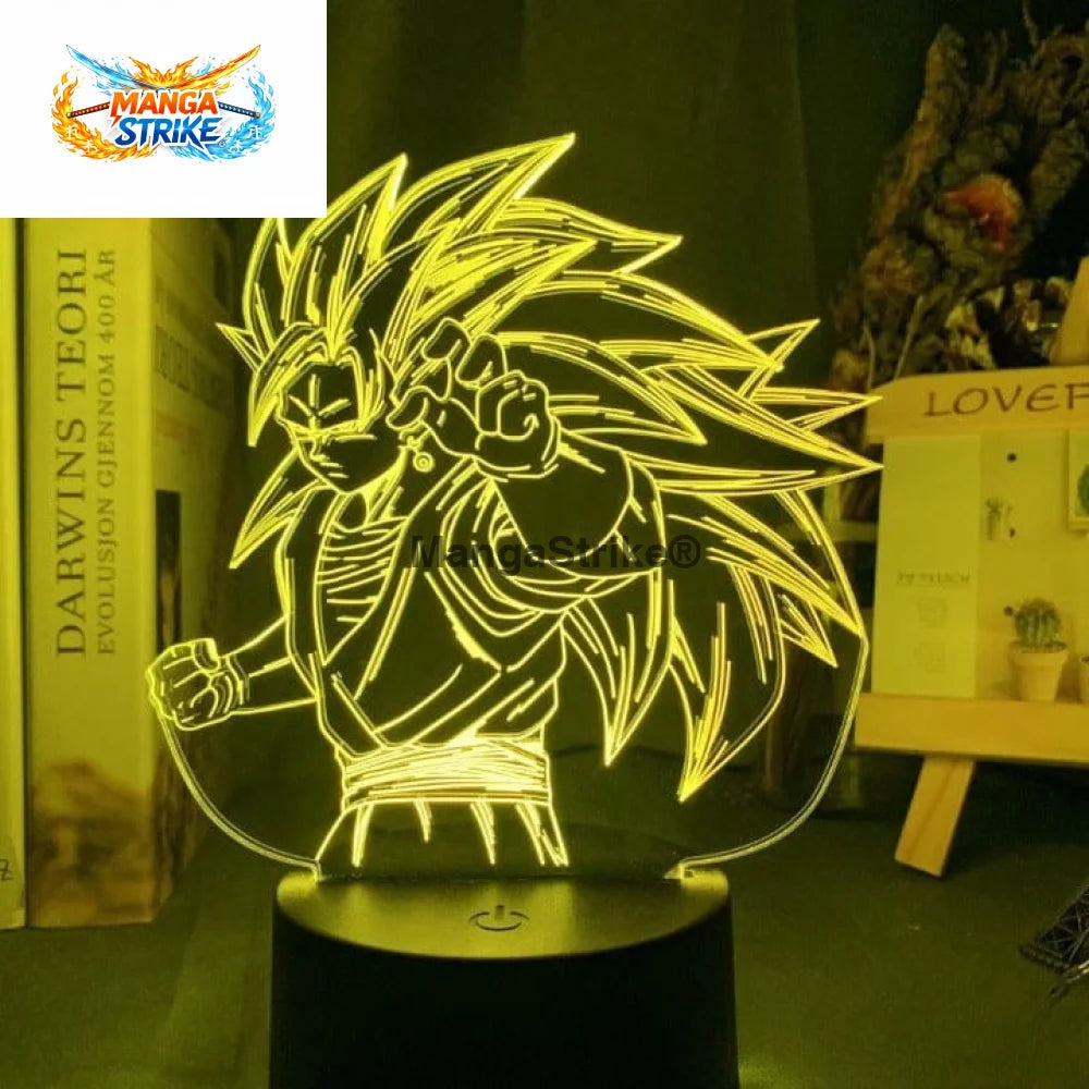 Lampe Dragon Ball Z - LED Son Goku SSJ3 - Son Goku SSJ3