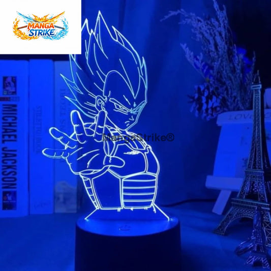 Lampe Dragon Ball Z - LED Vegeta - Vegeta