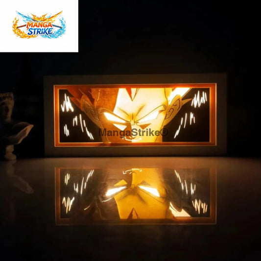 Lampe Dragon Ball Z - Veilleuse 3D Vegeta