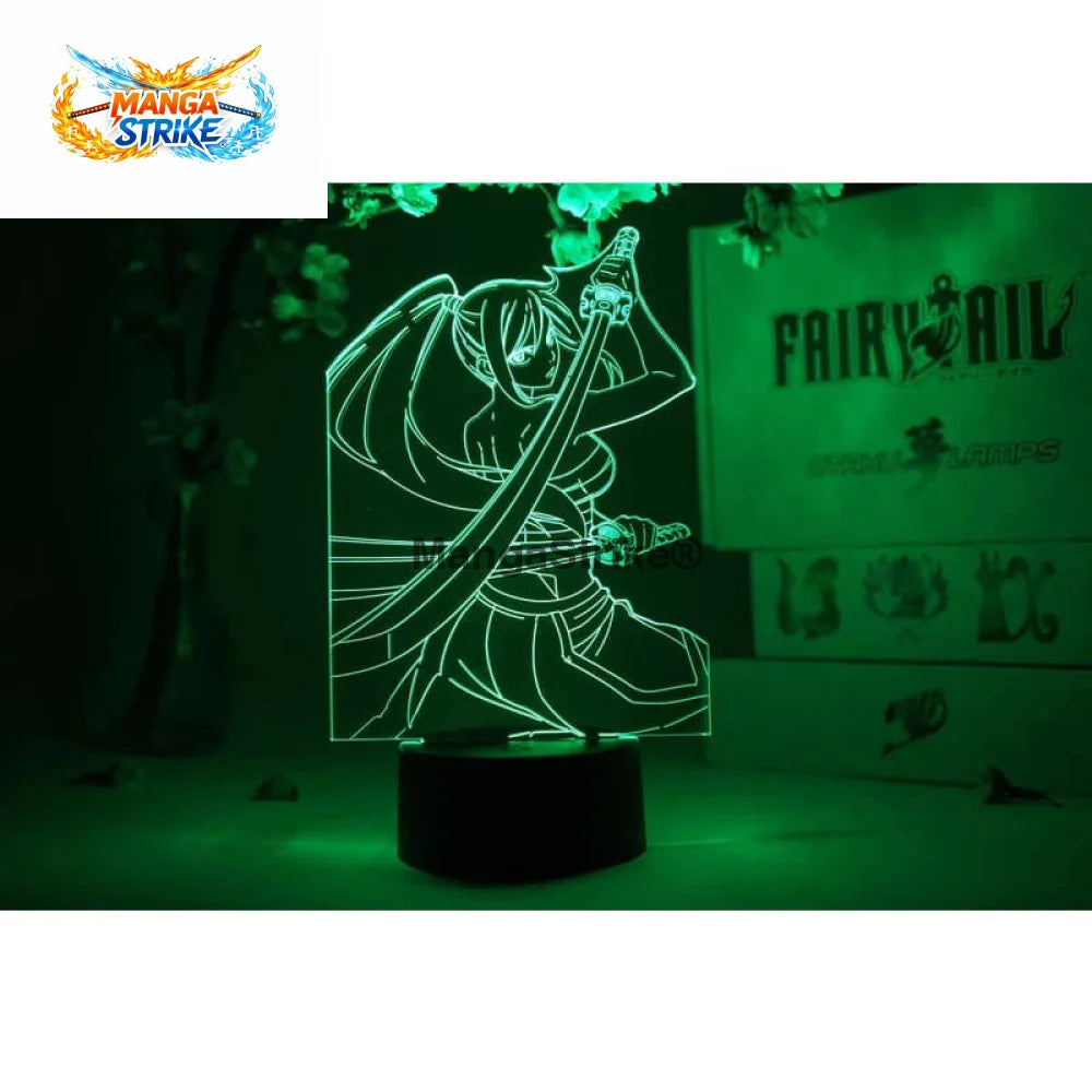 Lampe Fairy Tail - LED Erza Scarlett - Erza ’Samouraï’