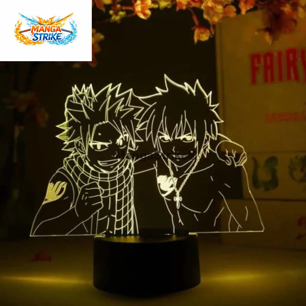 Lampe Fairy Tail - LED Natsu x Grey - Natsu & Grey