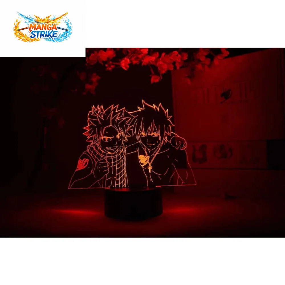 Lampe Fairy Tail - LED Natsu x Grey - Natsu & Grey