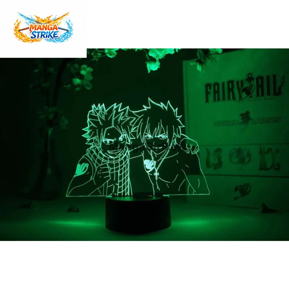 Lampe Fairy Tail - LED Natsu x Grey - Natsu & Grey