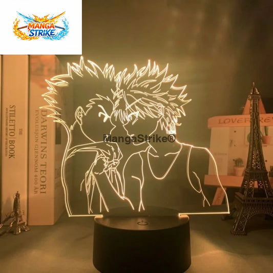 Lampe Hunter x Hunter - LED Gon avec Kirua - Gon et Kirua