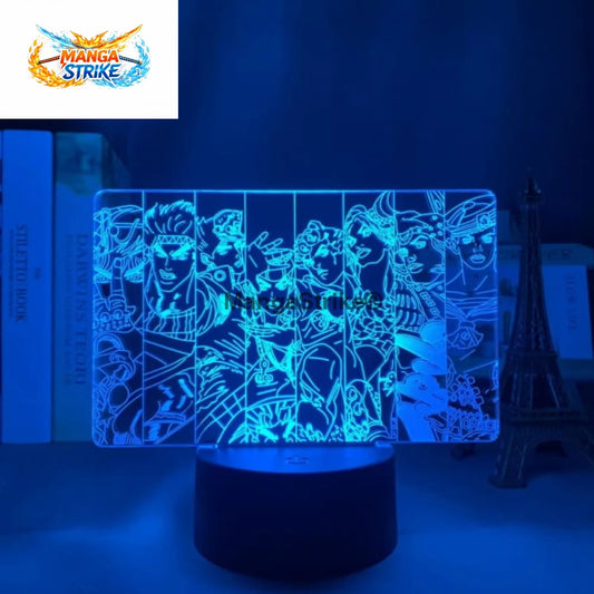 Lampe Jojo’s Bizarre Adventure - LED du Clan Joestar - Clan Joestar