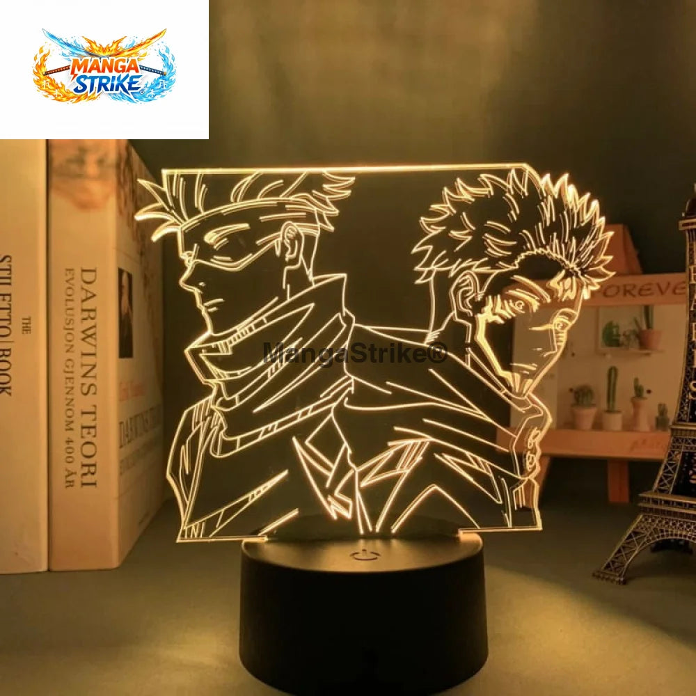 Lampe Jujutsu Kaisen - LED Gojo et Sukuna - Gojo et Sukuna