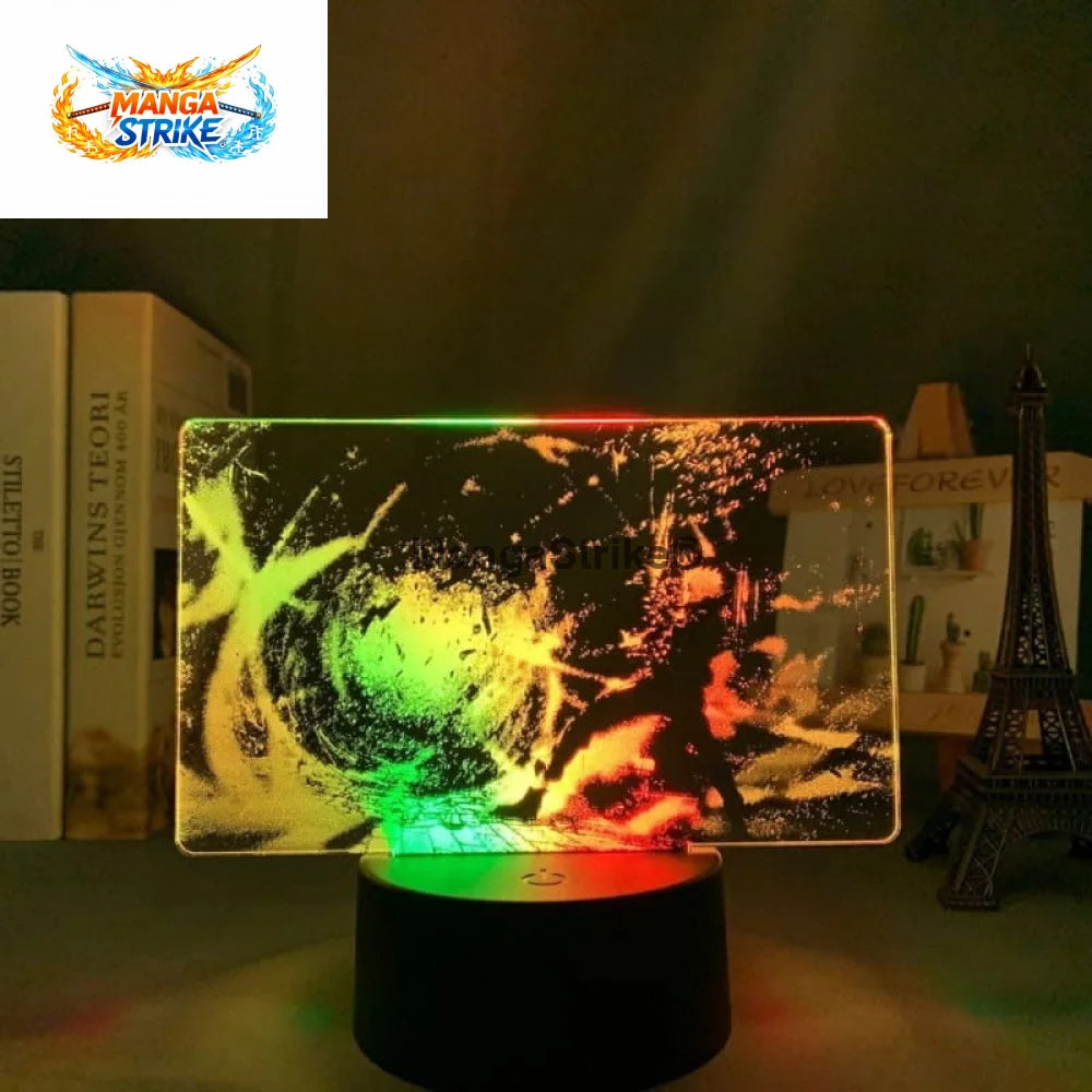 Lampe Jujutsu Kaisen - LED Gojo Satoru Bicolore - Avec télécommande - 39050508