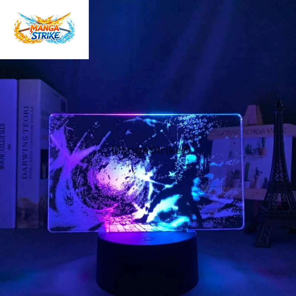 Lampe Jujutsu Kaisen - LED Gojo Satoru Bicolore - Avec télécommande - 39050508