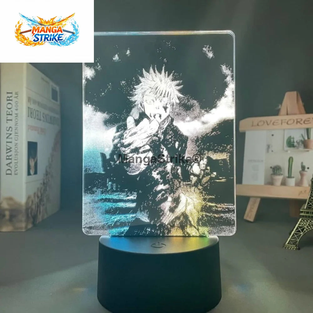 Lampe Jujutsu Kaisen - LED Gojo Satoru Bicolore V2 - Avec télécommande