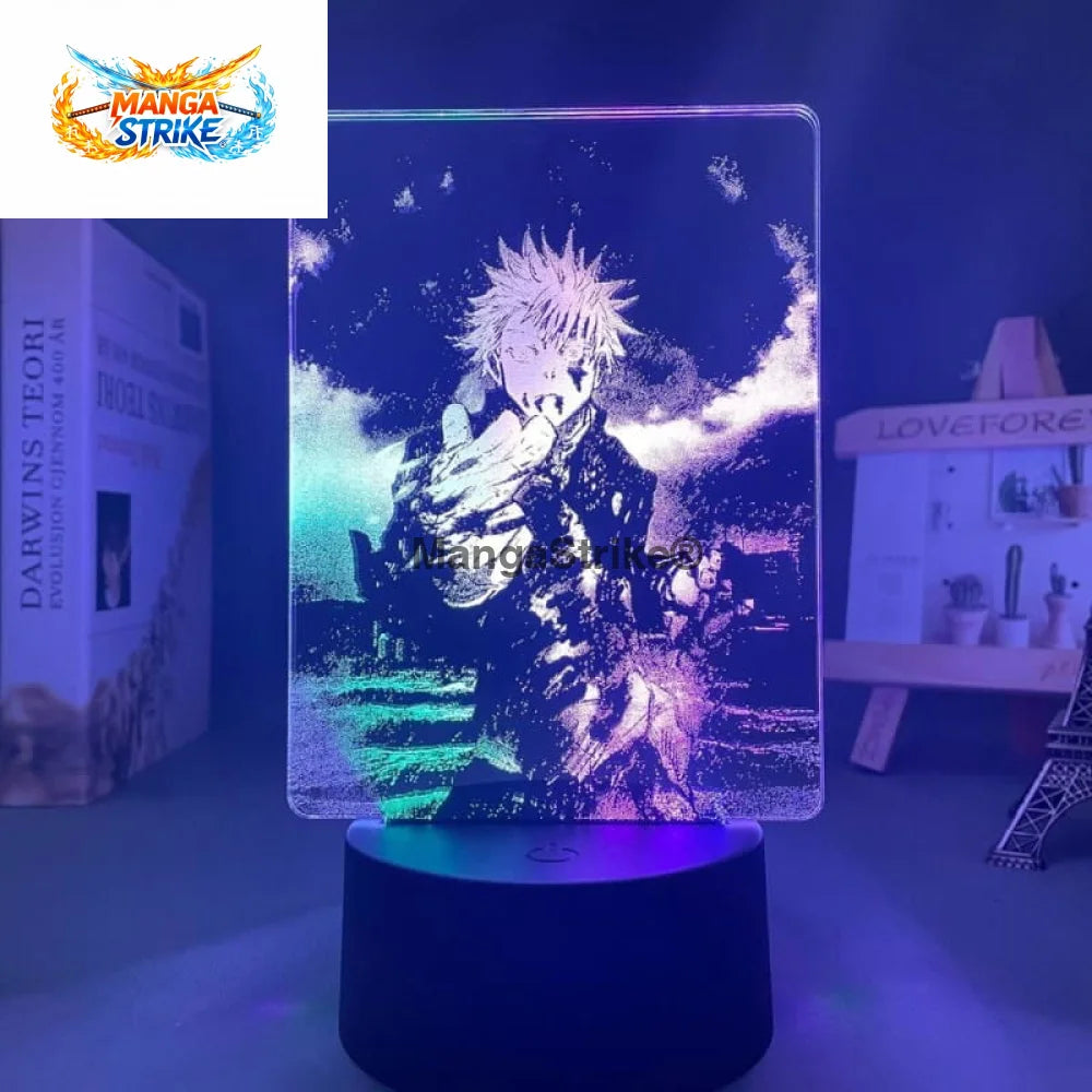 Lampe Jujutsu Kaisen - LED Gojo Satoru Bicolore V2 - Avec télécommande