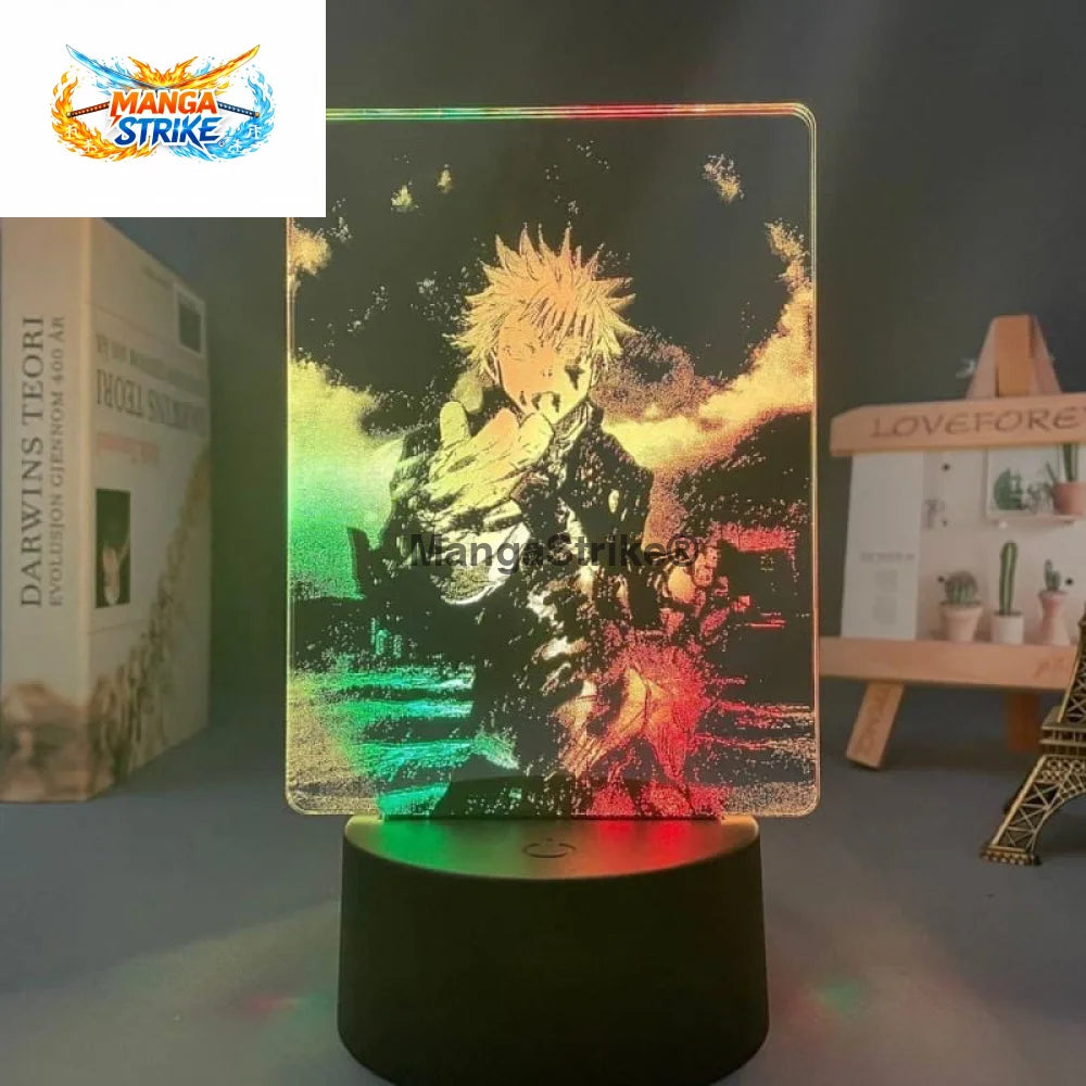 Lampe Jujutsu Kaisen - LED Gojo Satoru Bicolore V2 - Avec télécommande