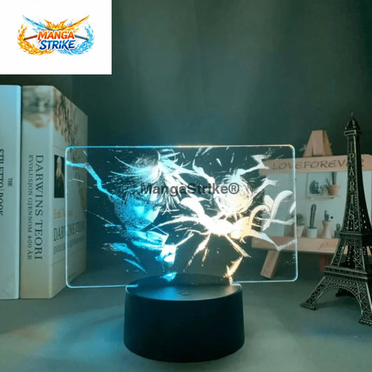 Lampe Jujutsu Kaisen - LED Megumi Fushiguro Bicolore - Avec télécommande