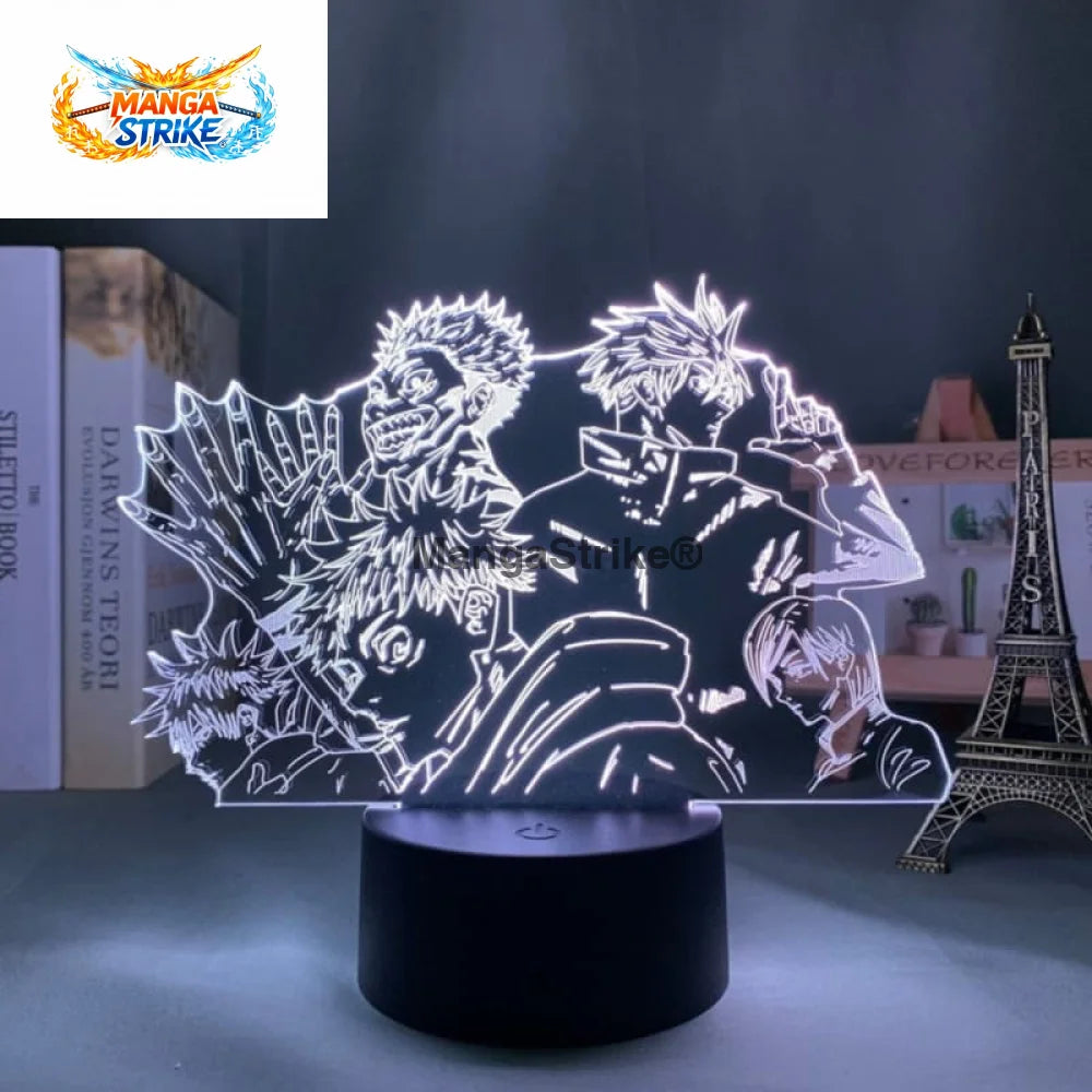 Lampe Jujutsu Kaisen - LED Personnages principaux JJK - Personnages JJK