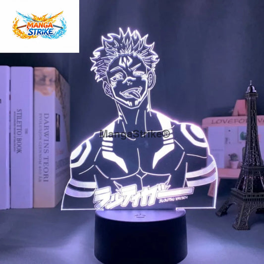Lampe Jujutsu Kaisen - LED Ryomen Sukuna - Ryomen Sukuna