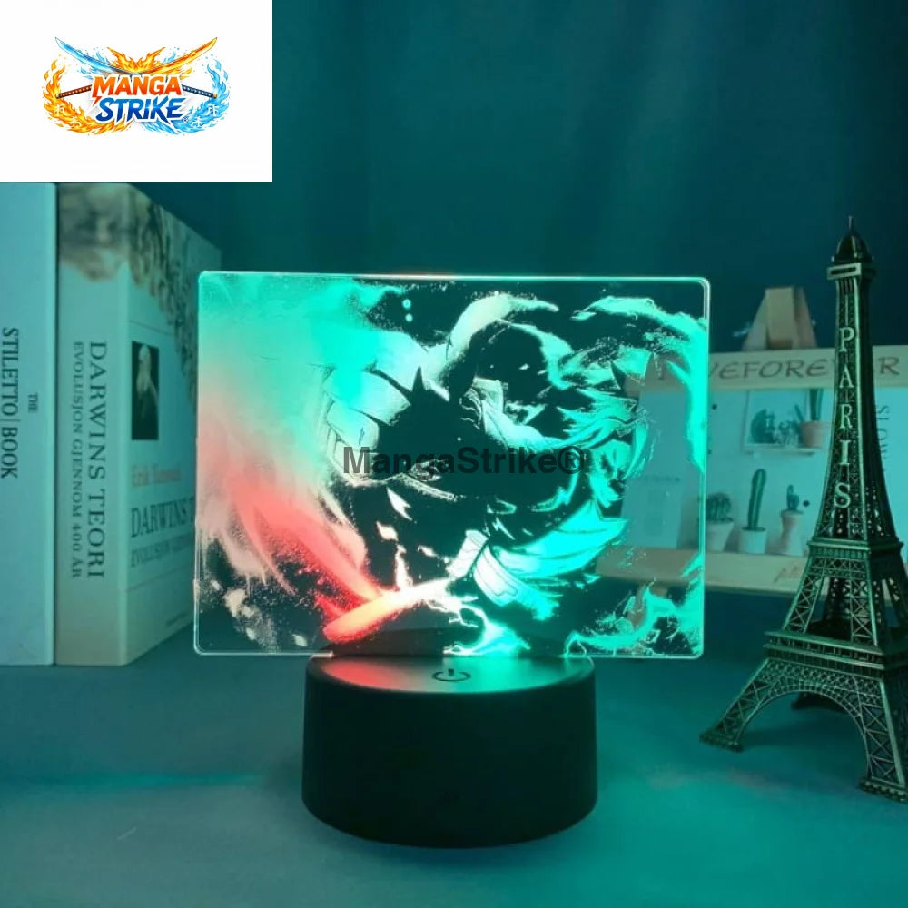 Lampe My Hero Academia - LED Denki Kaminari Bicolore - Avec télécommande