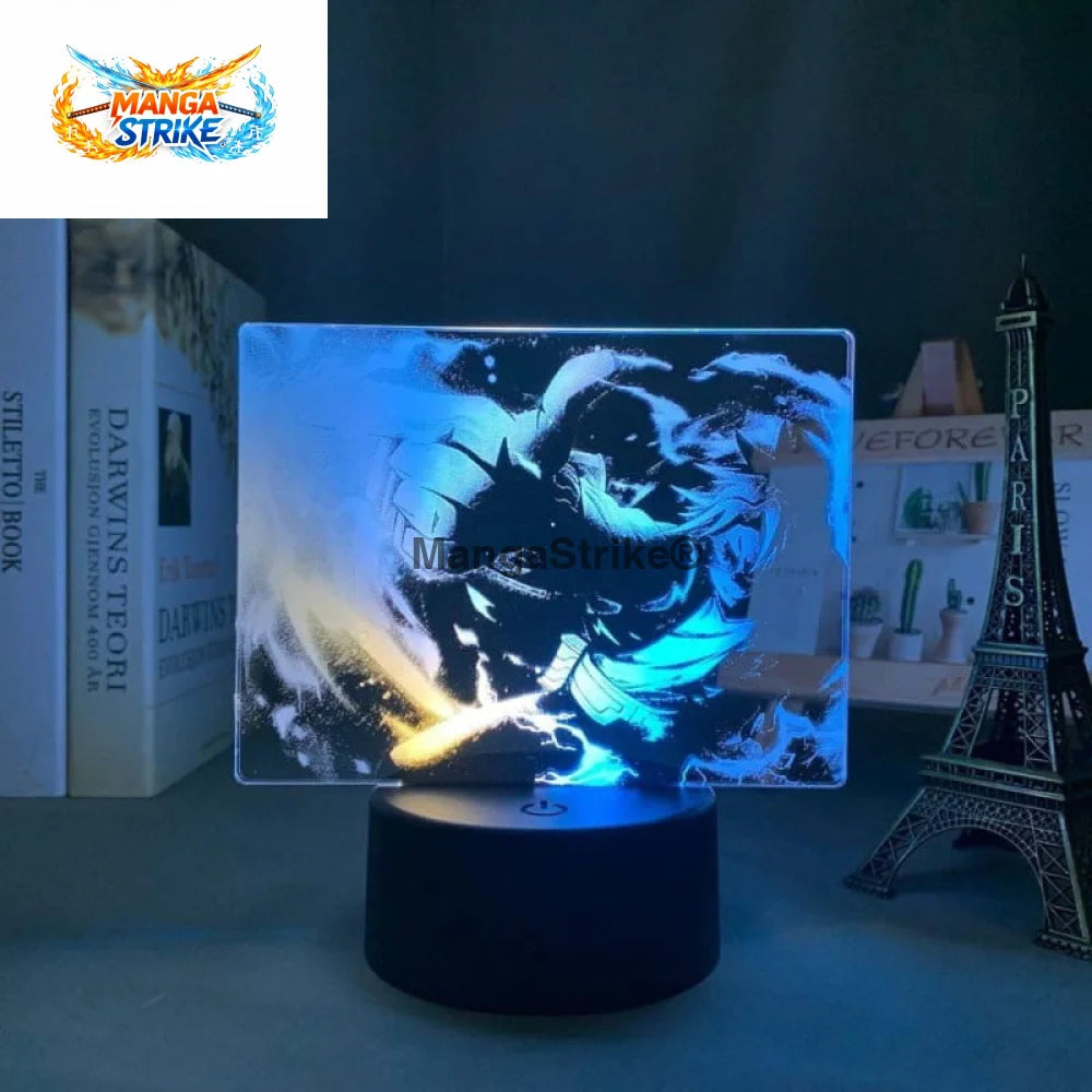 Lampe My Hero Academia - LED Denki Kaminari Bicolore - Avec télécommande