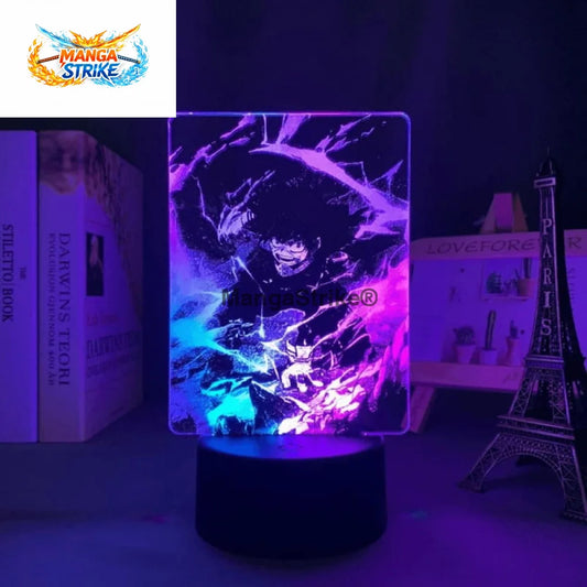 Lampe My Hero Academia - LED Izuku Midoriya Bicolore - Avec télécommande