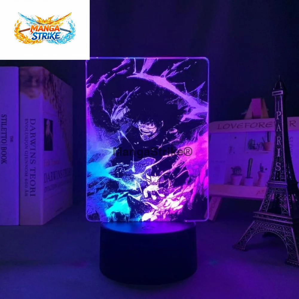 Lampe My Hero Academia - LED Izuku Midoriya Bicolore - Avec télécommande
