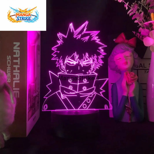 Lampe My Hero Academia - LED Katsuki Bakugo - Lampe LED Katsuki Bakugo