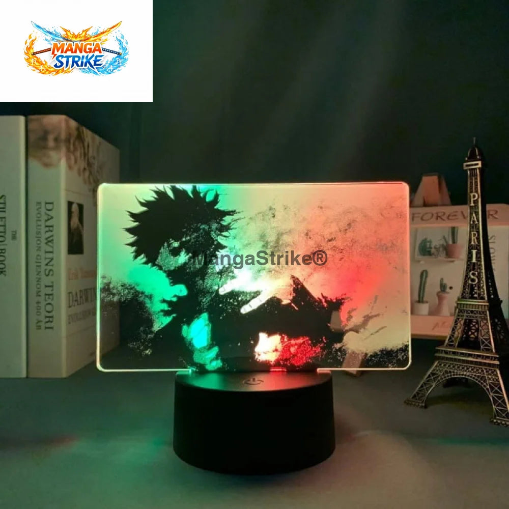 Lampe My Hero Academia - LED Toya Todoroki Bicolore - Avec télécommande