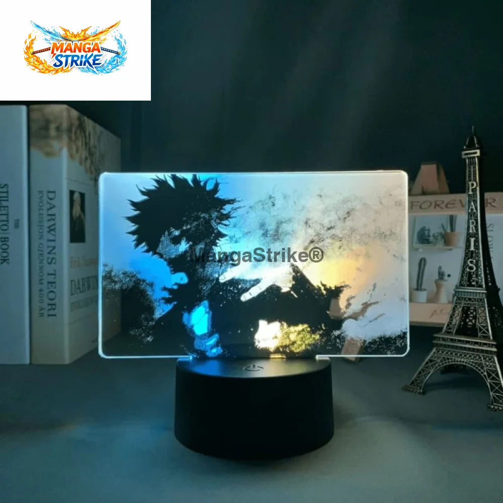 Lampe My Hero Academia - LED Toya Todoroki Bicolore - Avec télécommande