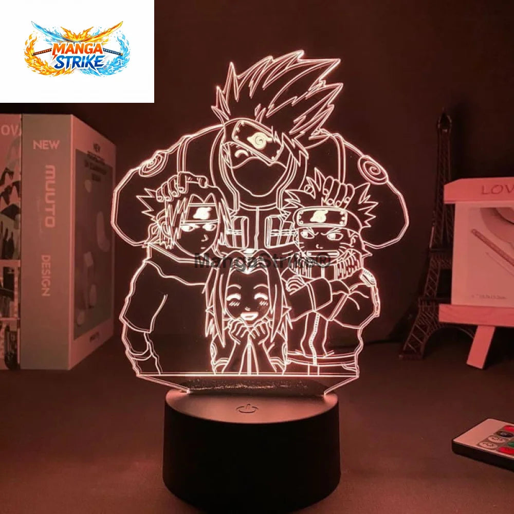 Lampe Naruto - LED Équipe 7 - Equipe 7 Naruto - 39050508