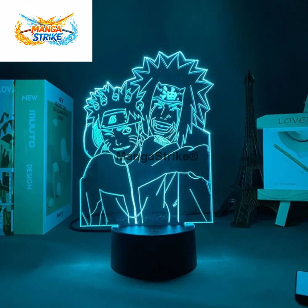 Lampe Naruto - LED Jiraya et Naruto - Jiraya et Naruto - 39050508