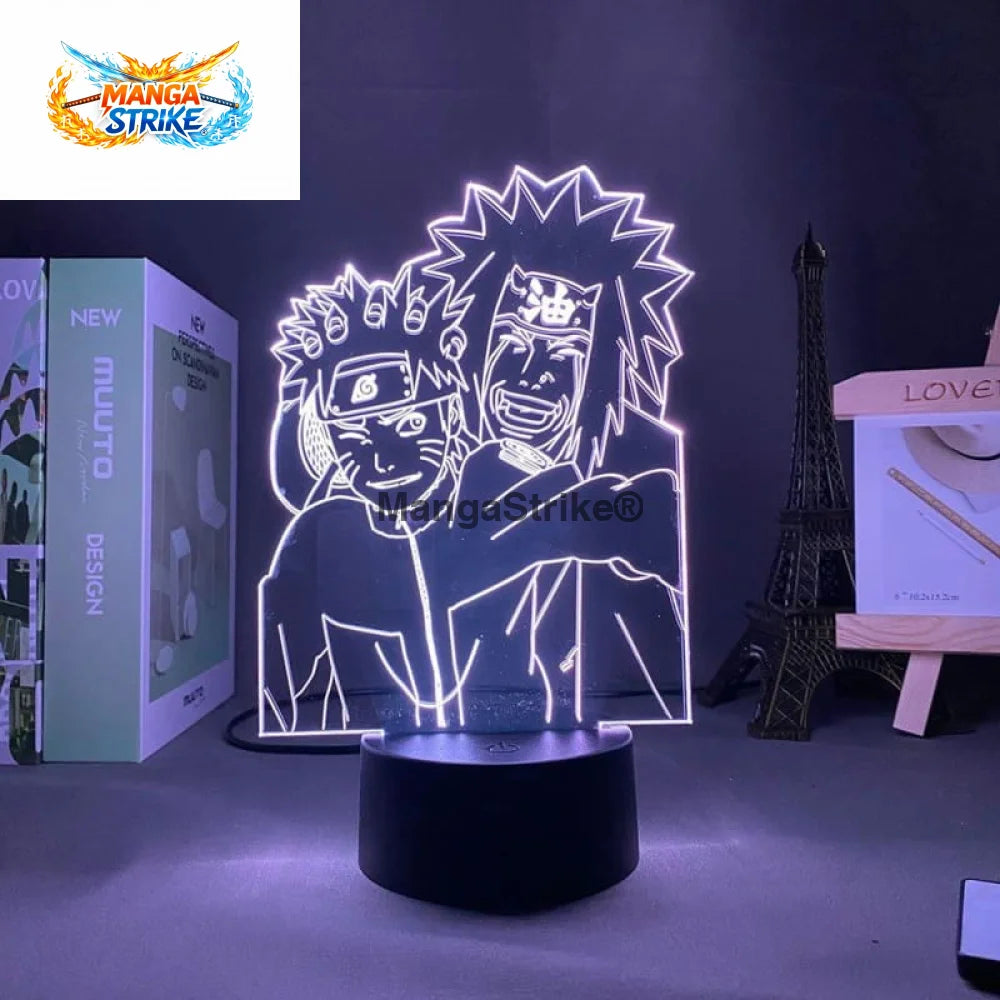 Lampe Naruto - LED Jiraya et Naruto - Jiraya et Naruto - 39050508