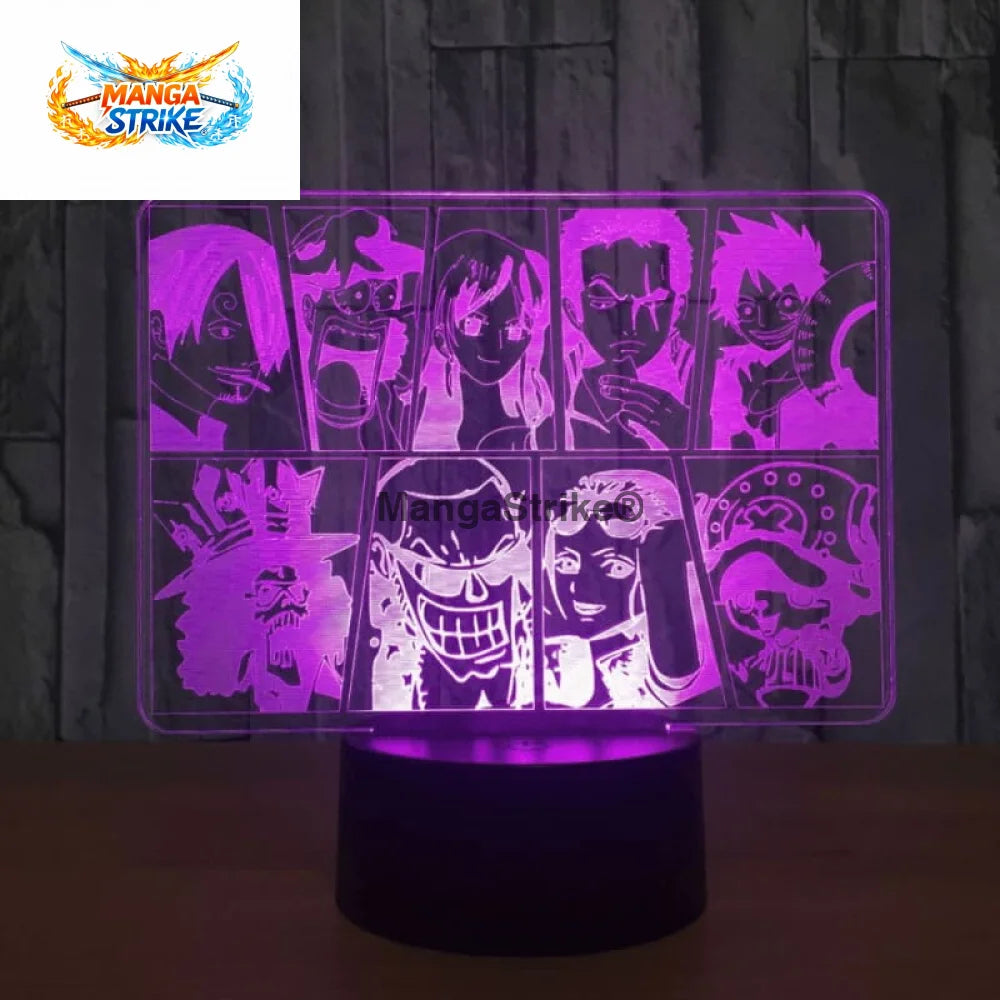 Lampe One Piece - LED Équipage des Mugiwara - Equipage Mugiwara - 2621