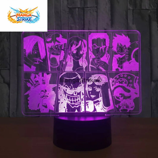 Lampe One Piece - LED Équipage des Mugiwara - Equipage Mugiwara - 2621