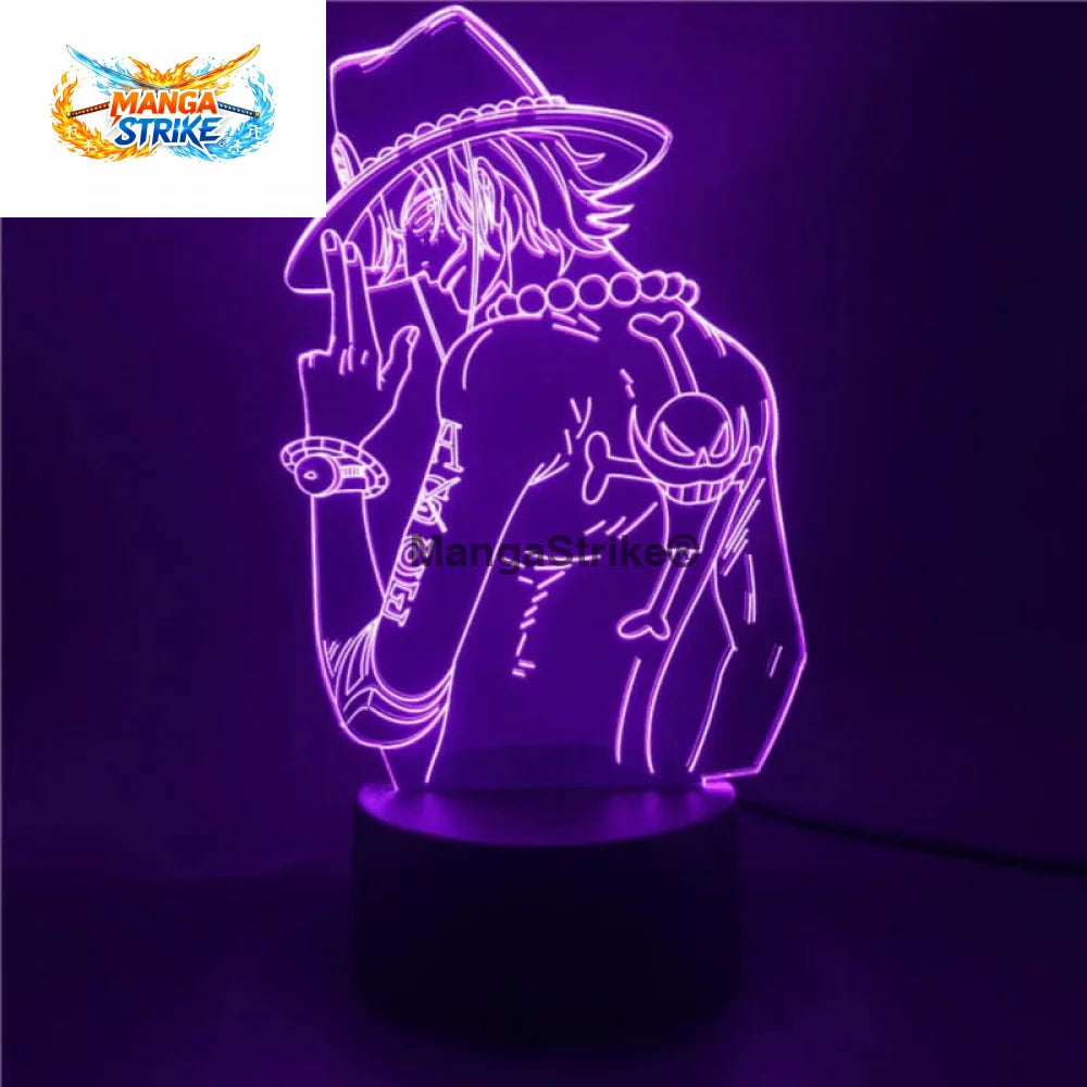 Lampe One Piece - LED Portgas D. Ace - Ace - 2621