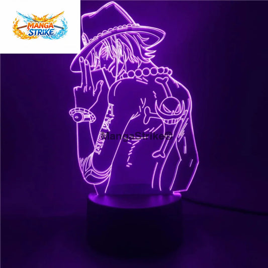 Lampe One Piece - LED Portgas D. Ace - Ace - 2621