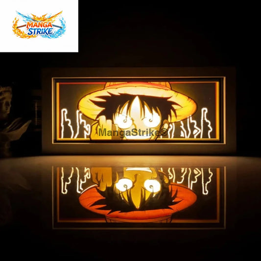 Lampe One Piece - veilleuse 3D Monkey D. Luffy