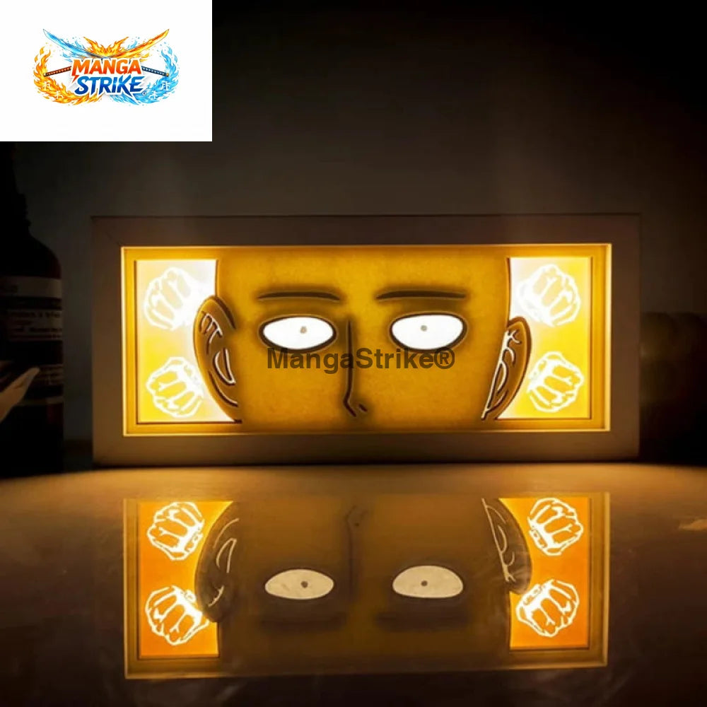 Lampe One Punch Man - veilleuse 3D Saitama