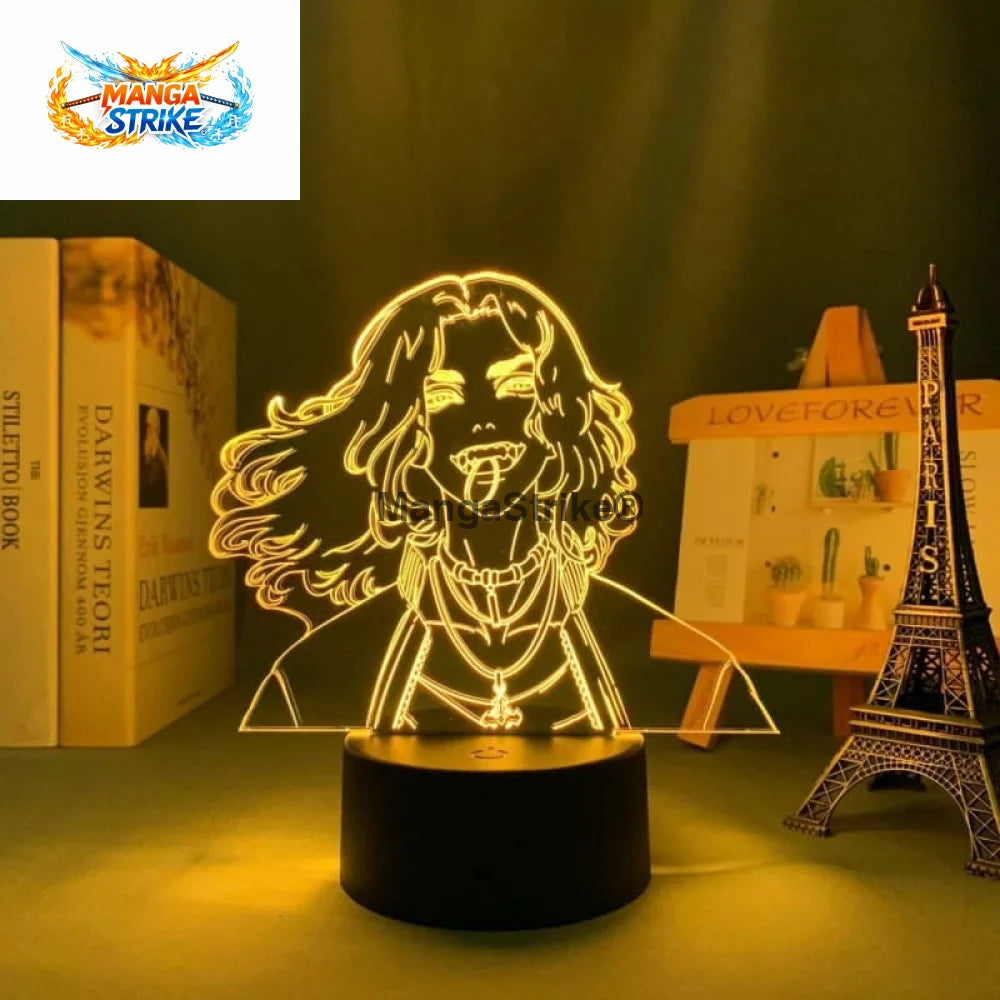 Lampe Tokyo Revengers - LED Baji Keisuke - Avec télécommande