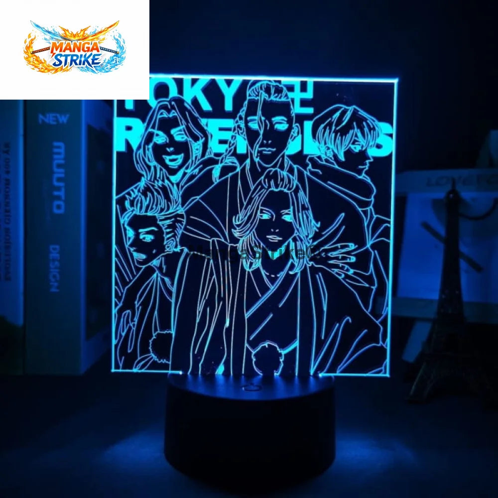 Lampe Tokyo Revengers - LED Tokyo Manjikai - Tokyo Manjikai