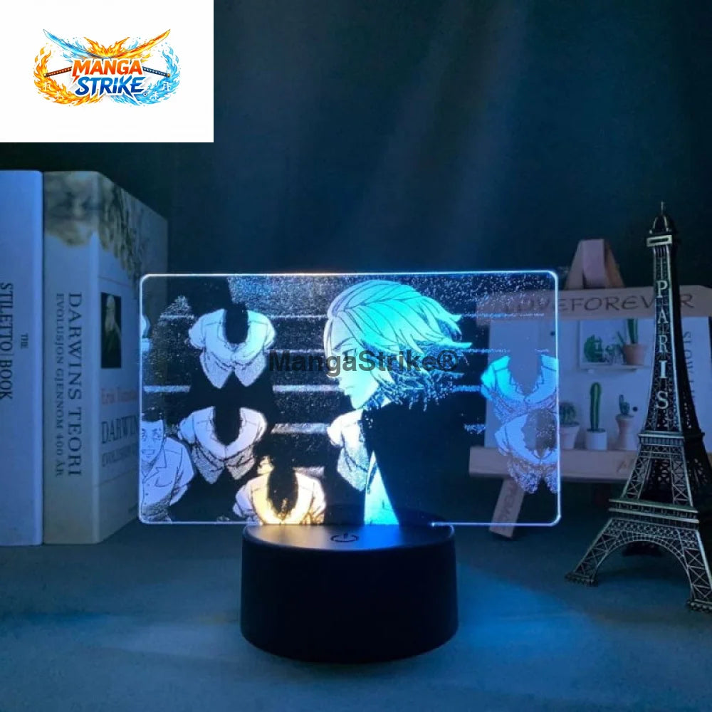Lampe Tokyo Revengers - LED Mikey Bicolore - Avec télécommande