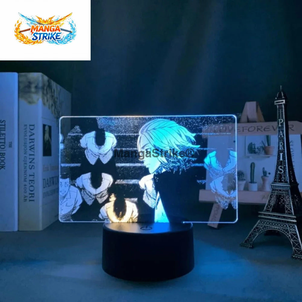 Lampe Tokyo Revengers - LED Mikey Bicolore - Avec télécommande