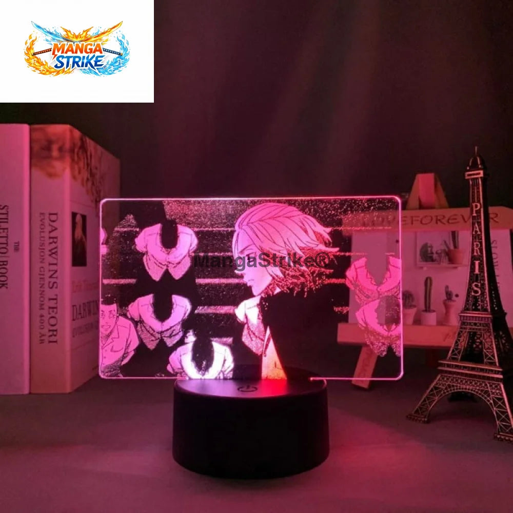 Lampe Tokyo Revengers - LED Mikey Bicolore - Avec télécommande
