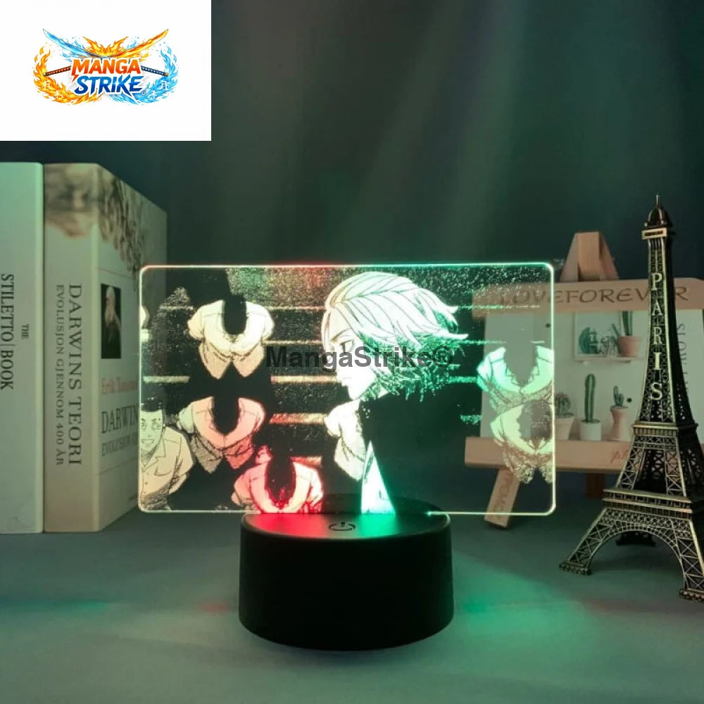 Lampe Tokyo Revengers - LED Mikey Bicolore - Avec télécommande