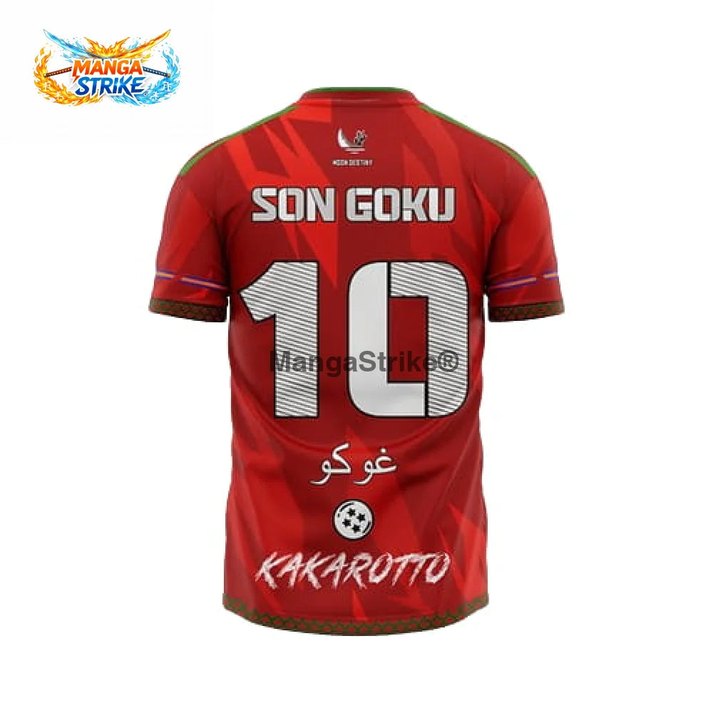 Maillot Dragon Ball Z - de Foot Son Goku Maroc