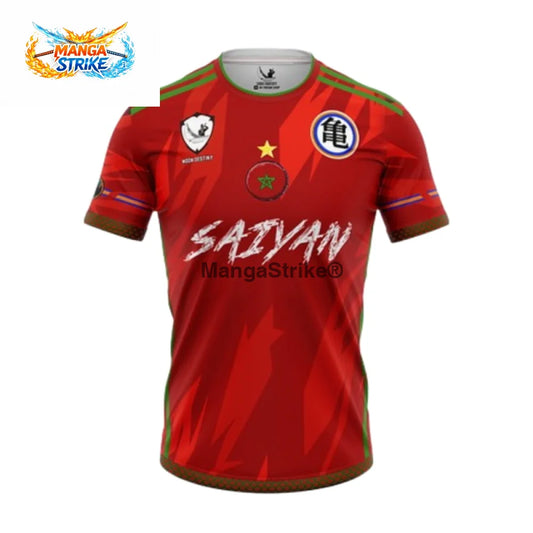 Maillot Dragon Ball Z - de Foot Son Goku Maroc - XS