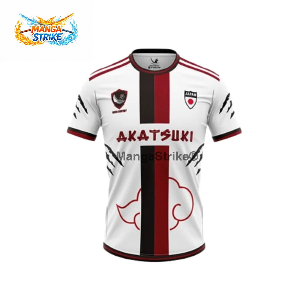 Maillot Naruto Shipudden - de Foot Akatsuki Blanc - XS