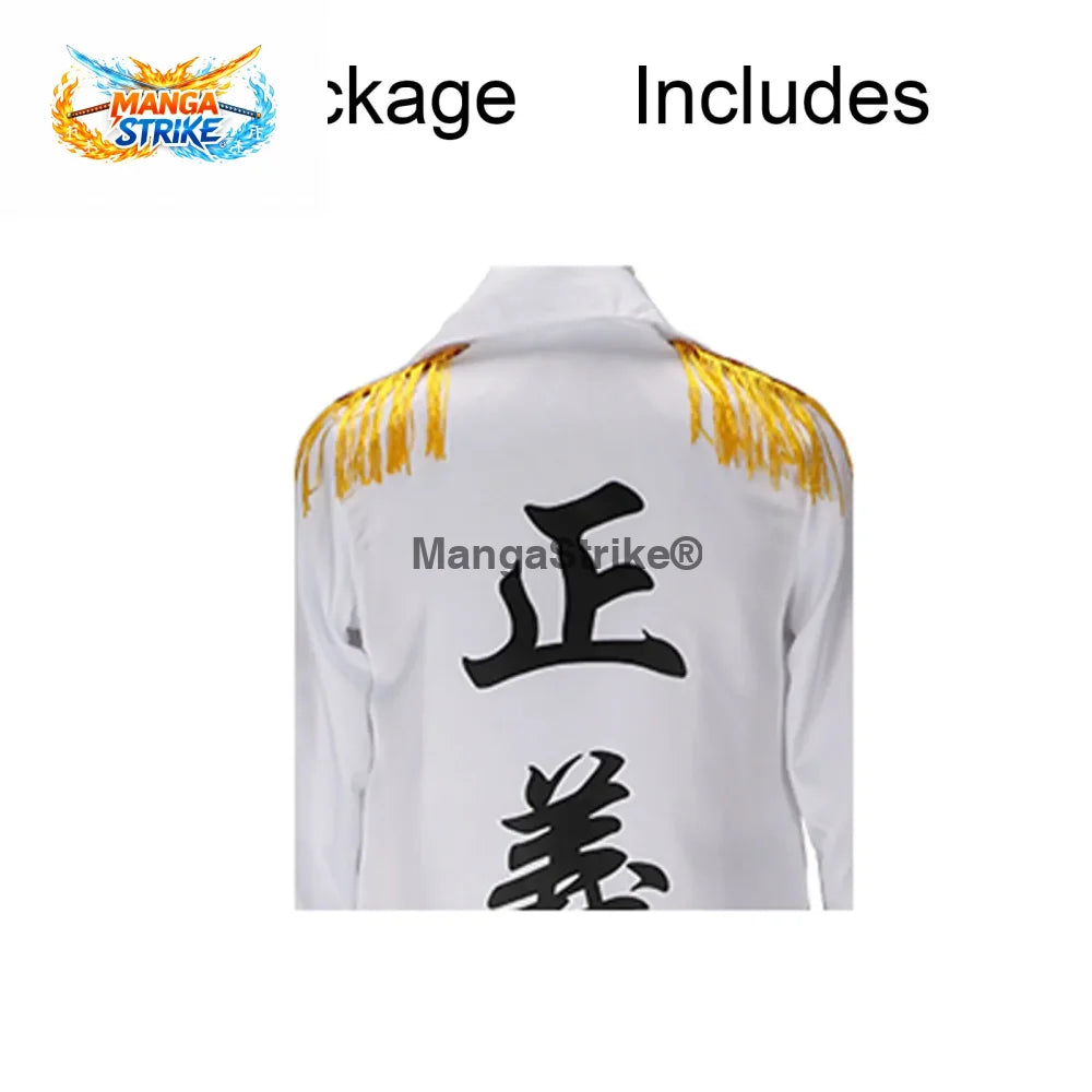 Marine Vice Admiral Cosplay Costume Kizaru Cloak Men Cloak Coat Suit