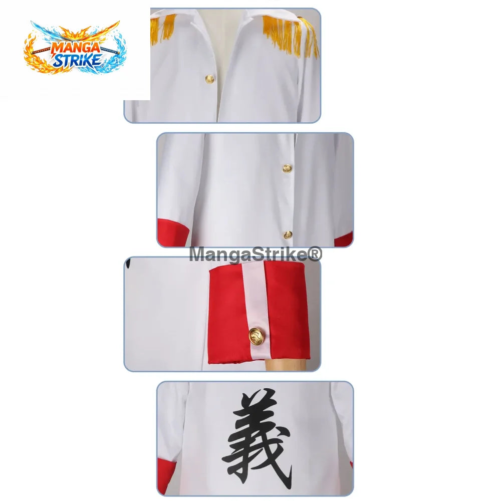 Marine Vice Admiral Cosplay Costume Kizaru Cloak Men Cloak Coat Suit